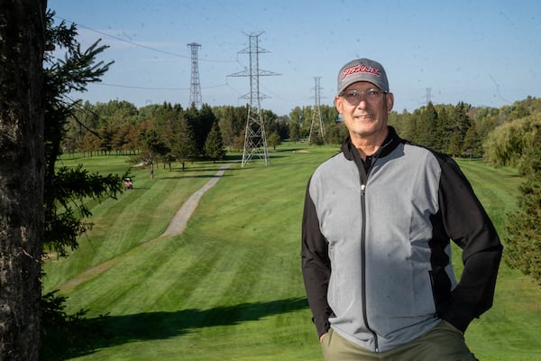 Le directeur général du Club de golf Godefroy, Pascal Simard.