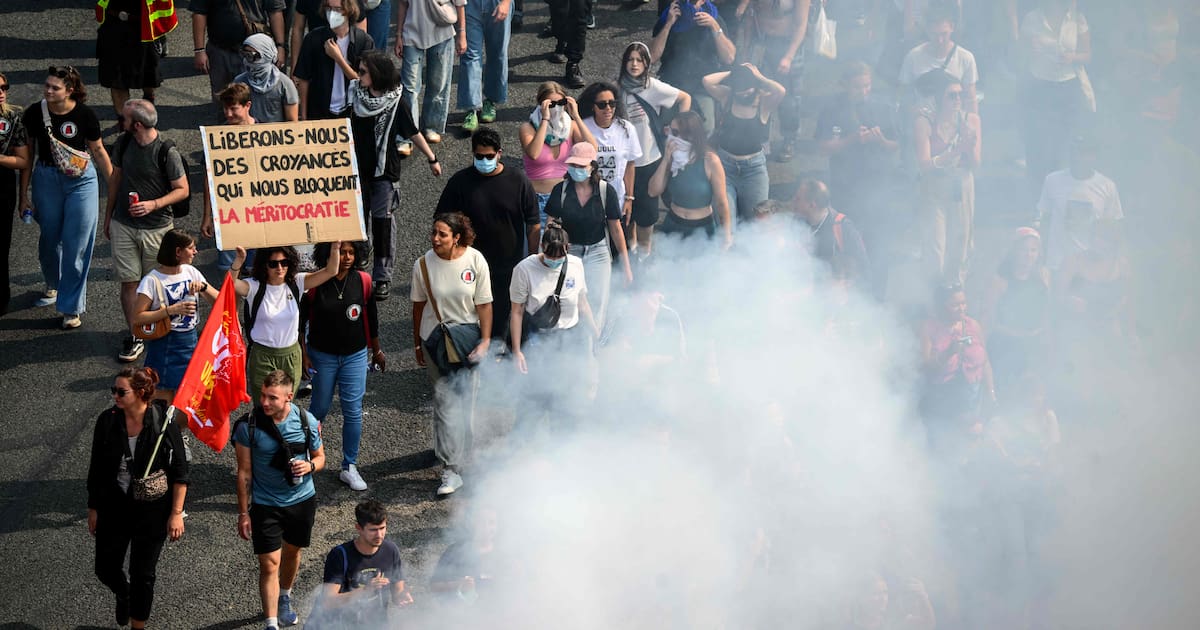 dans la manif de Lyon, des profs grévistes à bout – Libération