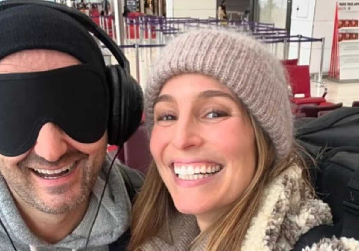 "On s'adresse des petits messages" : Laury Thilleman et Cyril Lignac, la belle histoire et "un amour inconditionnel"