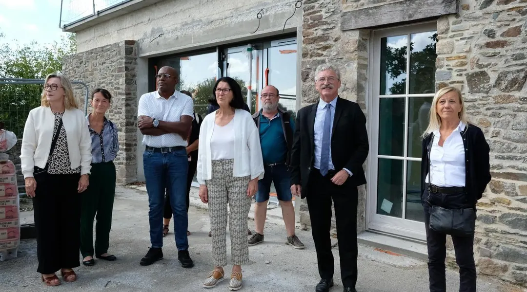 Dans cette petite commune au sud de Rennes, le commerce multiservices est attendu avec impatience