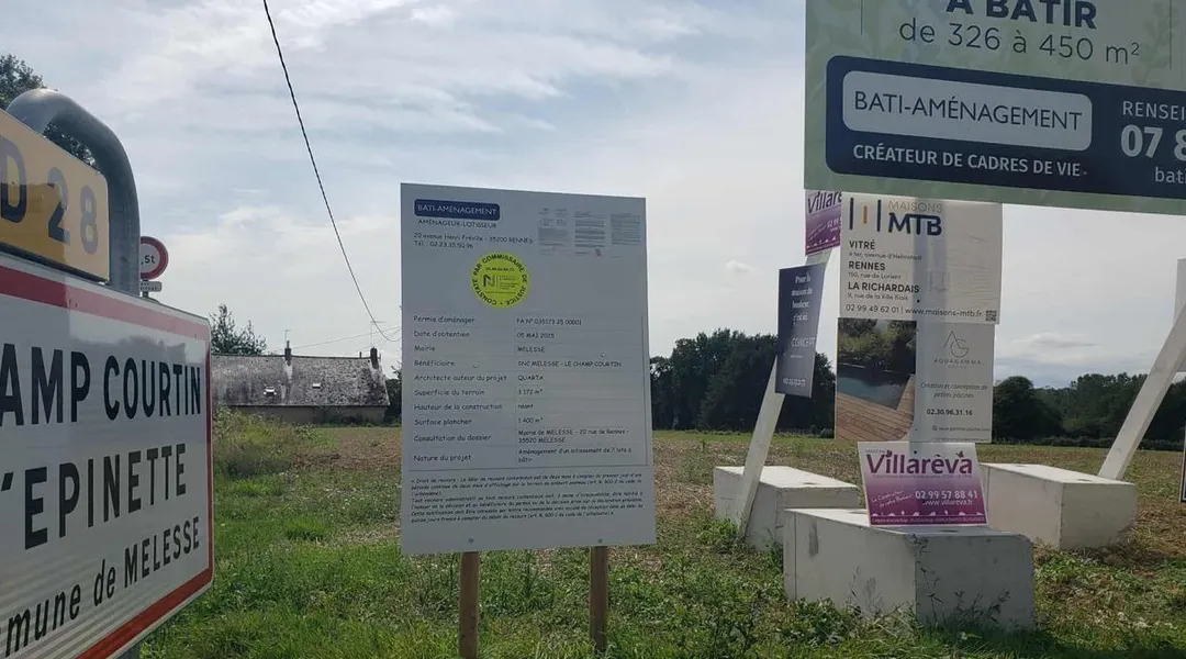 Sept maisons vont être construites au lieu-dit l’Épinette à Melesse
