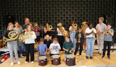 Une classe orchestre fait ses premières gammes au collège du Rheu