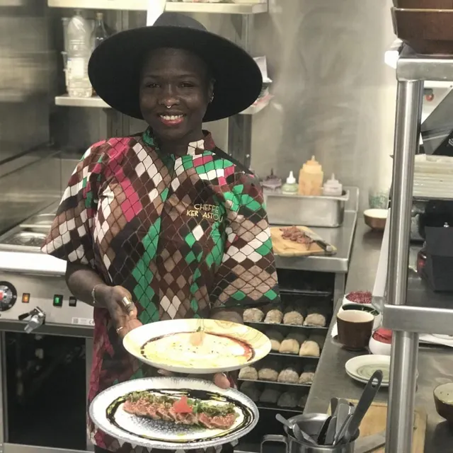 photo astou braire, une cheffe généreuse et inventive qui fait twister la cuisine du monde.  ©  ouest-france