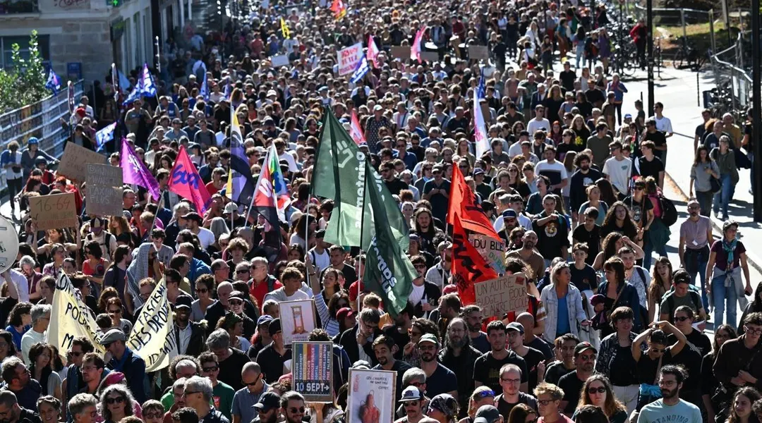 Grève du 18 septembre. De nombreux grévistes de l’Éducation dans les cortèges des Pays de la