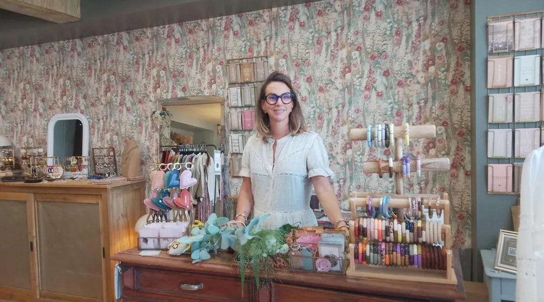 Ancienne fleuriste décoratrice, Audrey réalise un vieux rêve avec cette boutique en