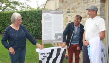 À Montgermont, deux panneaux du circuit patrimonial ont été inaugurés