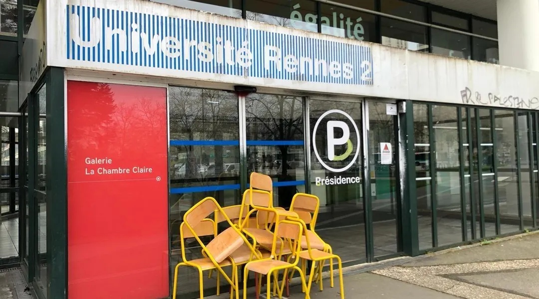 En « soutien à la Palestine », l’Université Rennes 2 bloquée par des étudiants ce jeudi