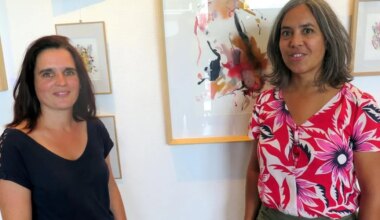 Nathalie Mineau, artiste herblinoise, expose ses nus féminins à la Maison des femmes