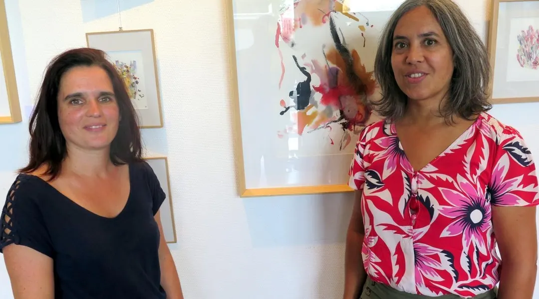 Nathalie Mineau, artiste herblinoise, expose ses nus féminins à la Maison des femmes