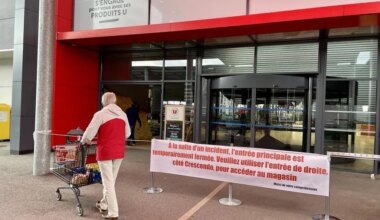 Un magasin Hyper U visé par une attaque à la voiture bélier en pleine nuit près de Rennes