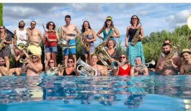 Saint-Aignan-de-Grandlieu. La fanfare des Trompettes de Fallope en concert
