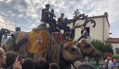 EN IMAGES. Un aperçu des Festifolies d’automne, festival dédié aux arts de la rue, près de