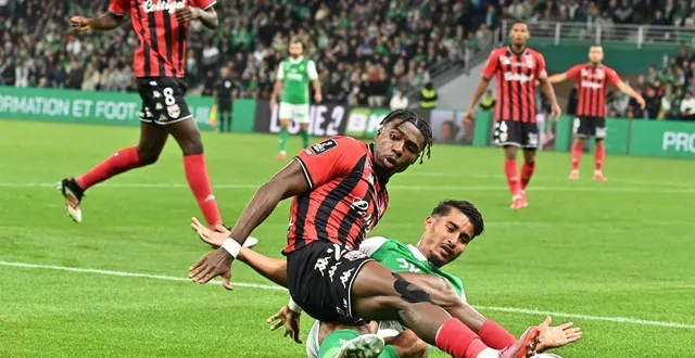 photo alpha sissoko, habituel arrière droit, a joué pour la première fois de sa carrière au poste d’arrière droit lors de la victoire face à saint-étienne. © photopqr/le progres/maxppp