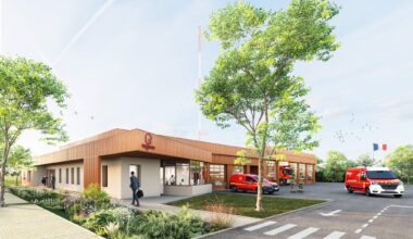 15 ans après, la première pierre de la caserne des pompiers du Cateau enfin posée
