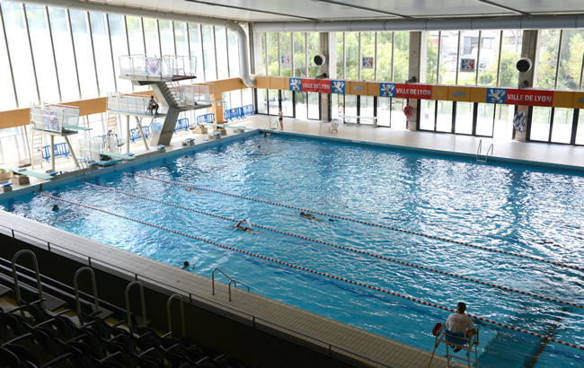 Réouverture de la piscine de Vaise, à Lyon