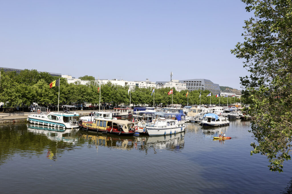 La Ville de Nancy veut tourner son centre-ville vers les voies d'eau et le nouveau quartier Rives de Meurthe.