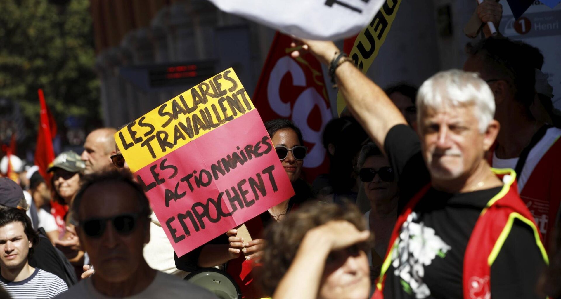 Grève du 18 septembre: retour en images sur la manifestation à Nice