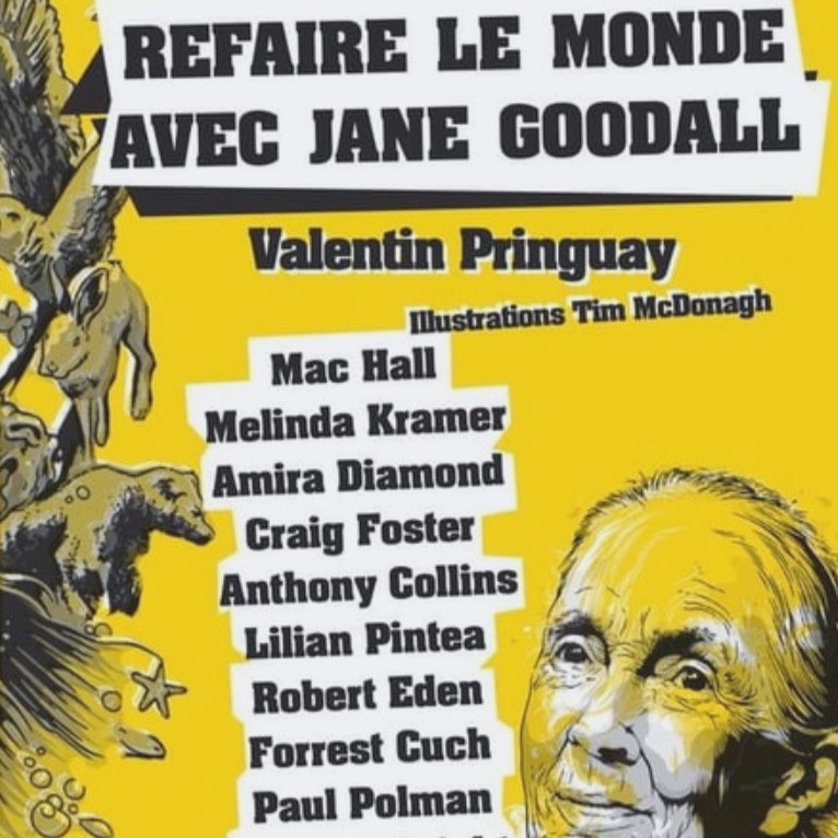 Rencontre avec Valentin Pringuay, auteur de "Refaire le monde avec Jane Goodall"