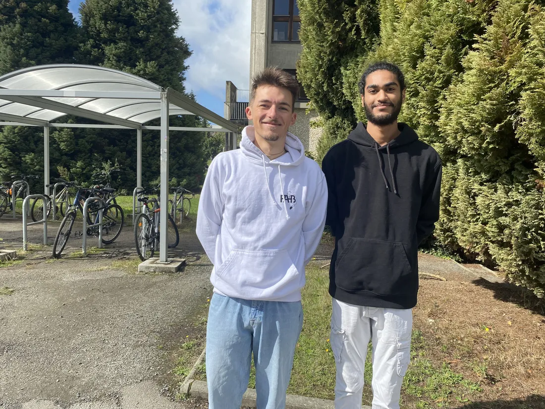 Kaëlig et Yoann, étudiants à Rennes