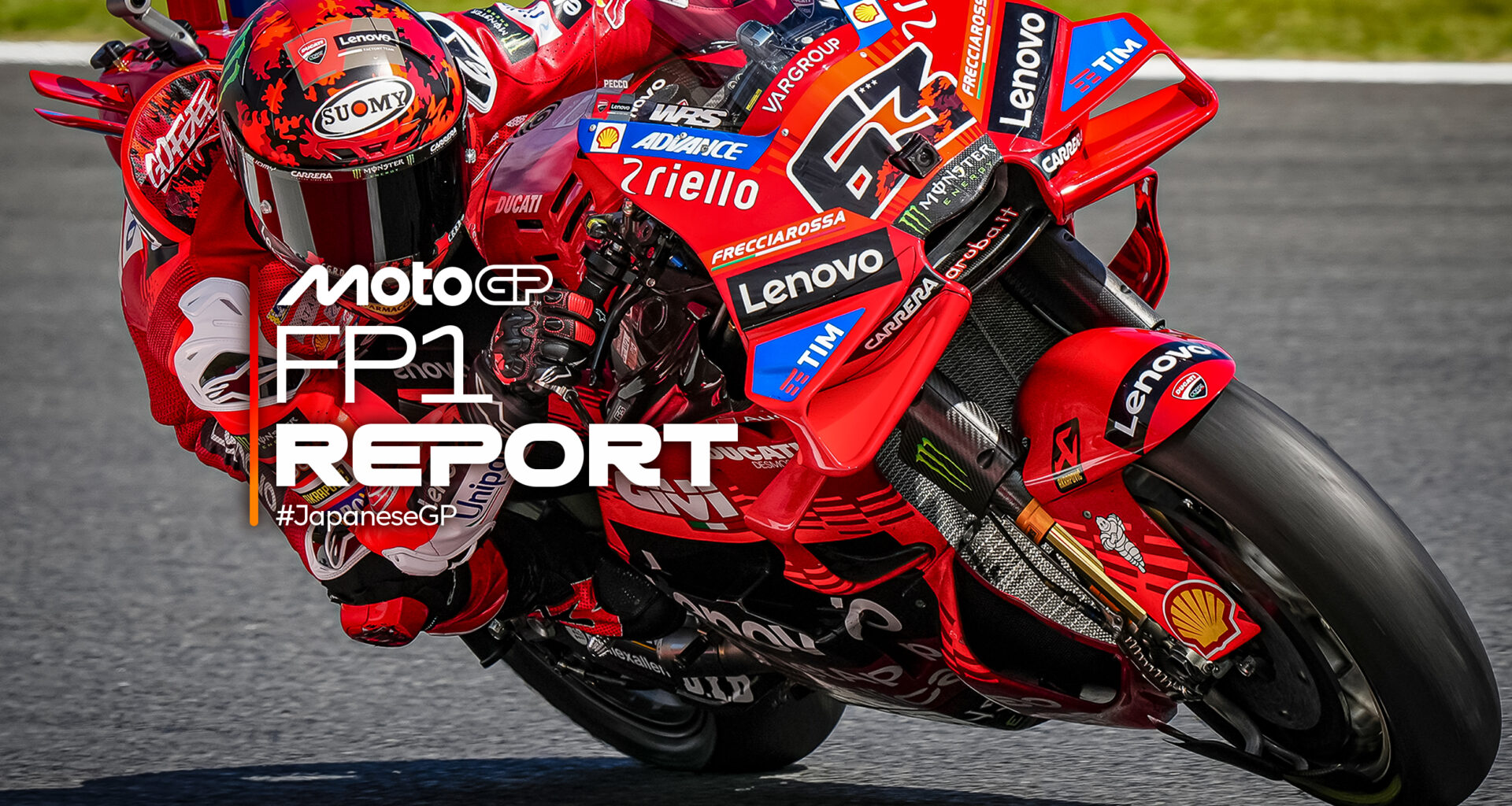 Bagnaia retrouve le sourire en FP1