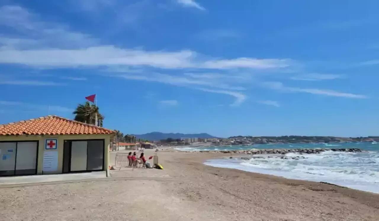 Les plages de la commune Six-Fours interdites à la baignade en raison de la mauvaise qualité de l'eau ce jeudi