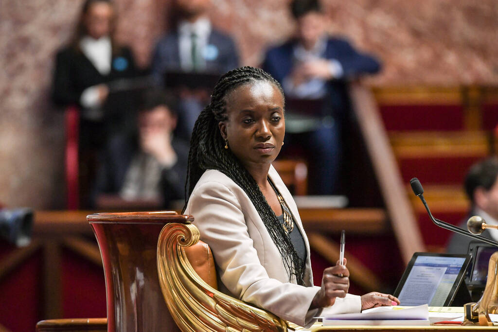 L'élu LFI Nadège Abomangoli. © ISA HARSIN/SIPA