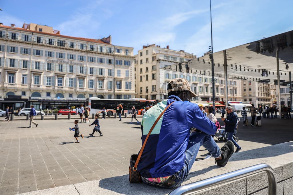 À Marseille, 65% des actes de délinquance commis par des étrangers © Frederic MUNSCH/SIPA
