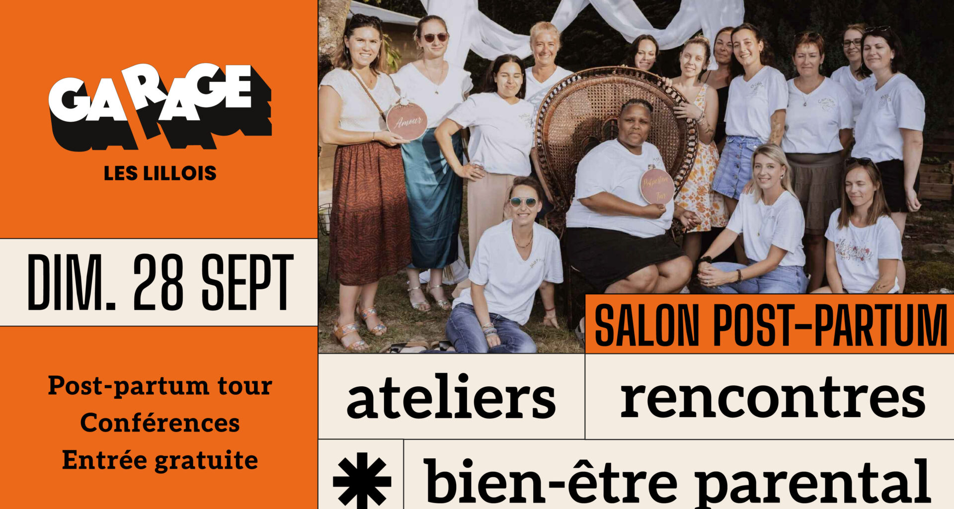 Salon du Postpartum gratuit à Lille ! / Événements