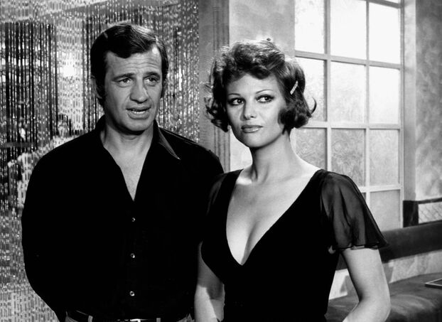 Jean-Paul Belmondo (Roberto Borgo) et Claudia Cardinale (Georgia Saratov) dans «La Scoumoune» de José Giovanni 
© 1972 STUDIOCANAL - Praesidens Films