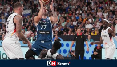 Euro de basket: Luka Doncic et la Slovénie craquent dans le final face à l'Allemagne, qui passe en demi