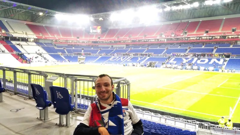 Tanguy, supporter de l'OL