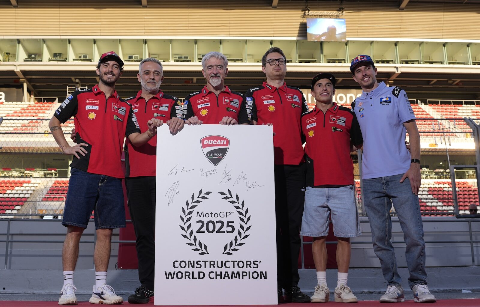 Ducati remporte le titre des constructeurs MotoGP 2025