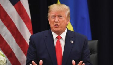 Le président américain Donald Trump à l'ONU, à New York, le 25 septembre 2019