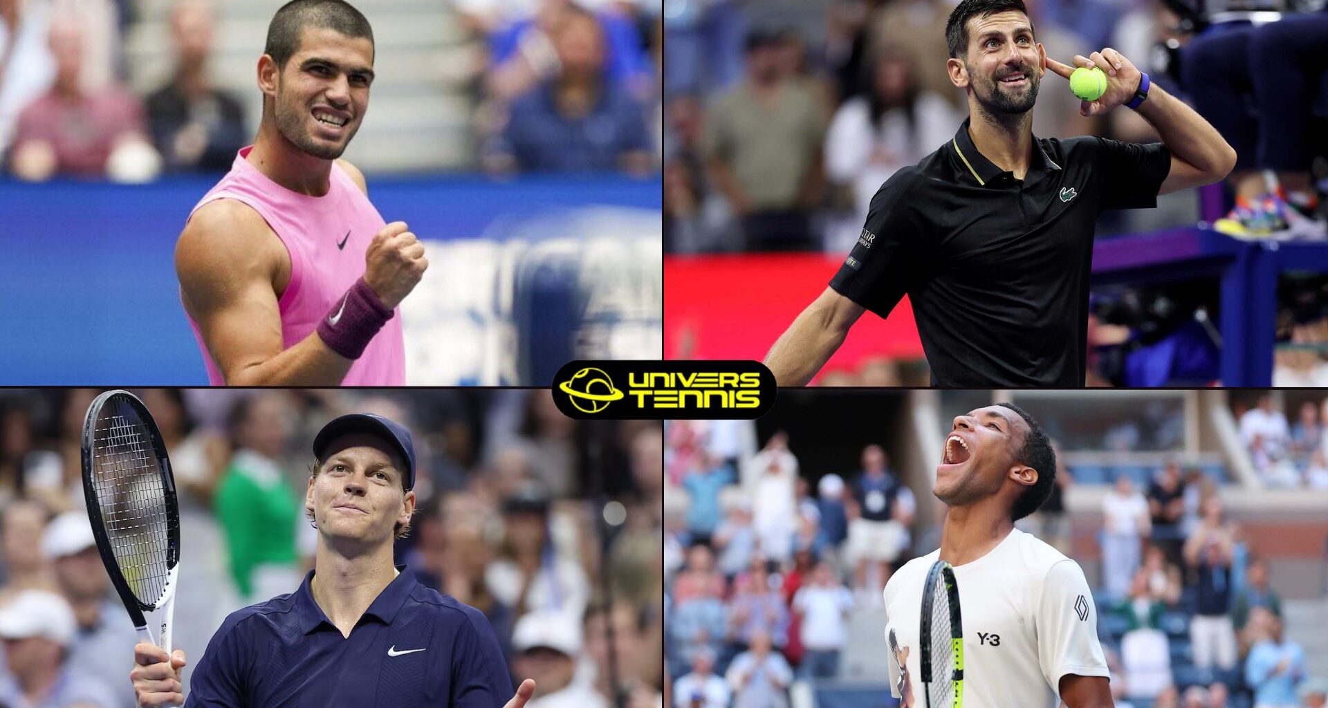 US Open : Tout savoir sur les demi-finales Alcaraz/Djokovic et Sinner/Auger-Aliassime