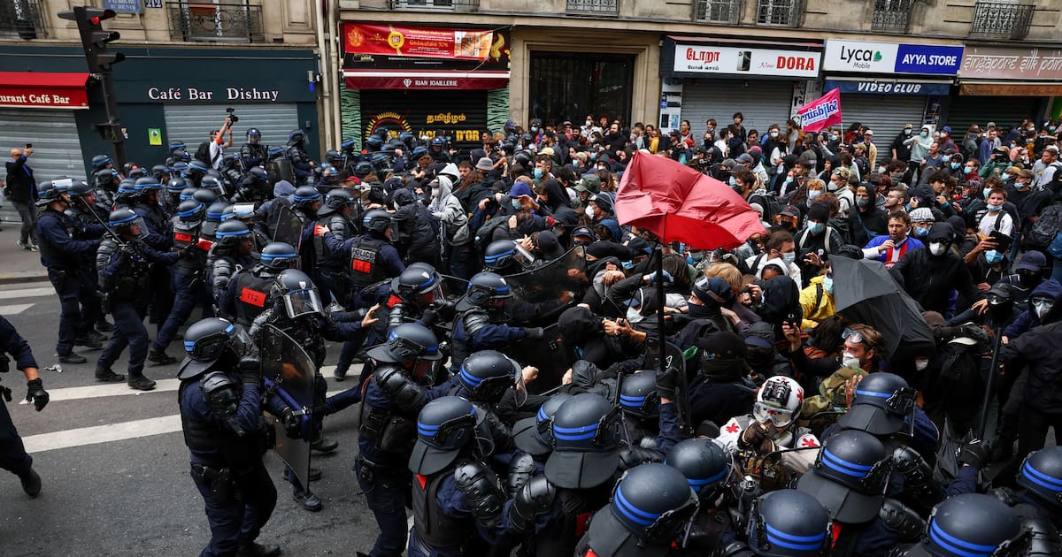 à Paris, les manifestants de Bloquons tout déchantent face au dispositif policier – Libération