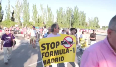 Madrid se mobilise contre l’arrivée de la F1 en 2026