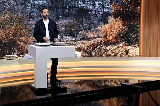 Martin Cangelosi, passé par BFMTV ou encore France 2, est aux manettes du JT de NoVo 19. PhotoPQR/Ouest-France/Vincent Michel
