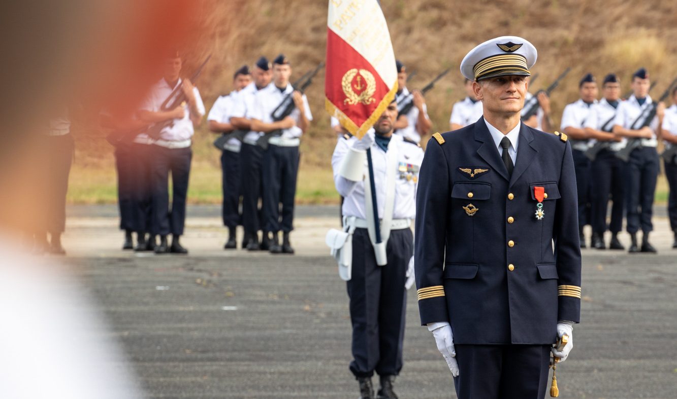 Yann Lefebvre, nouveau commandant de la BA106