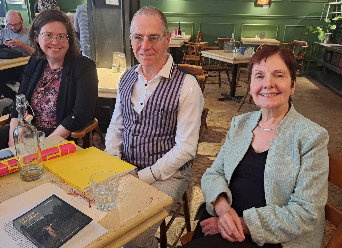 Ariane Gibeau, Bernard Gilbert et Louise Dupré.