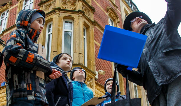 À l’occasion des Journées européennes du patrimoine, le Pays Thionvillois Tourisme propose une visite guidée originale et participative dans les rues de la ville. Photo Stéphane Thévenin