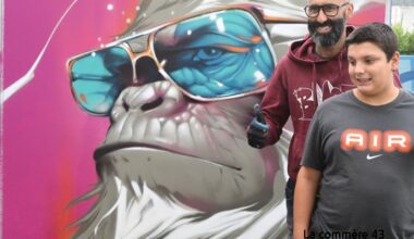 Un festival de street art continue dimanche à Roche-la-Molière