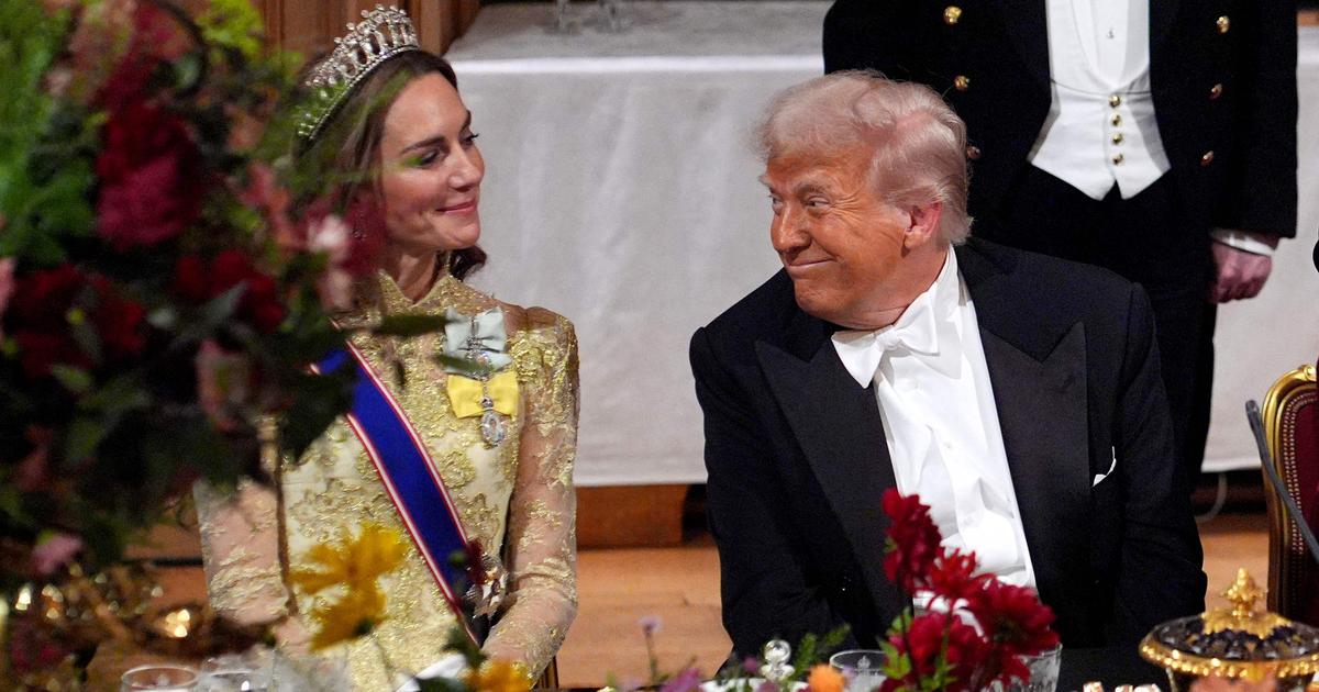 Au Royaume-Uni, Donald Trump rend visite à son vassal - Courrier international