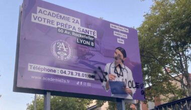 des tags antisémites retrouvés devant une prépa santé à Lyon