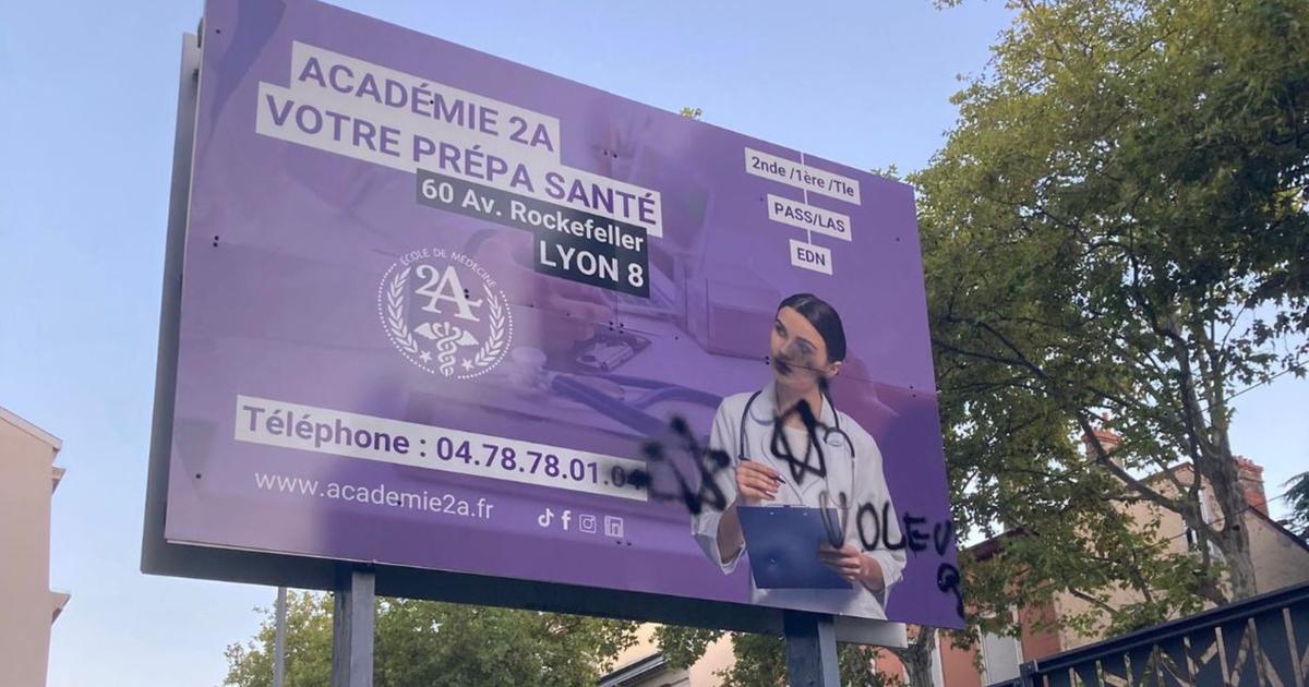 des tags antisémites retrouvés devant une prépa santé à Lyon