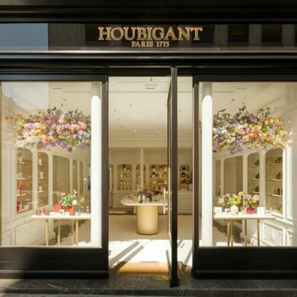 Houbigant inaugure ses premiers flagships à Paris et à Cannes