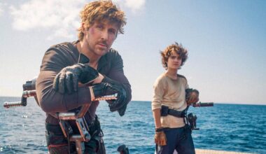 Ryan Gosling en tenue de contrebandier sur la première image de Star Wars : Starfighter