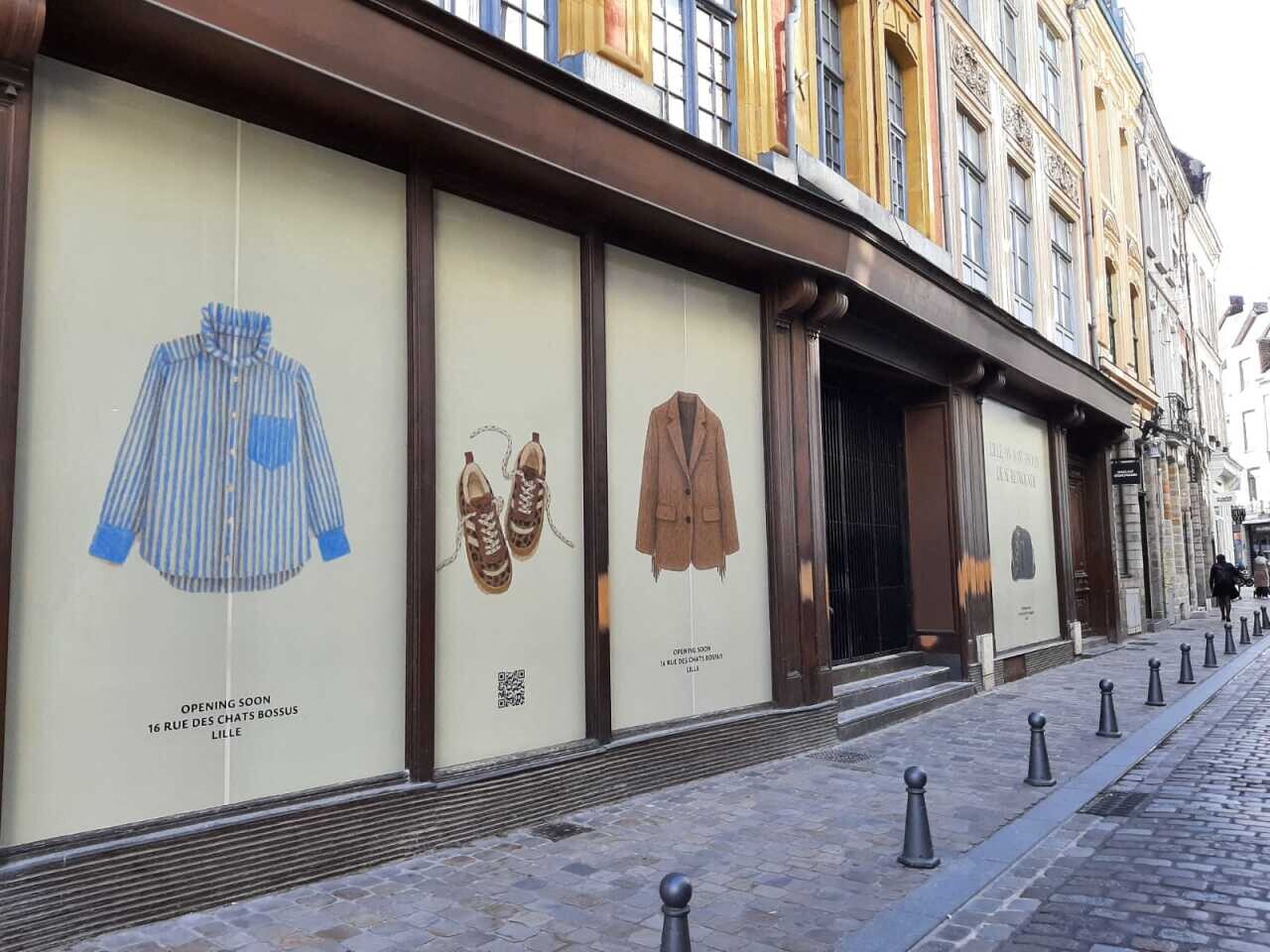 Balzac Paris fait son grand retour dans le Vieux-Lille avec l'ouverture prochaine d'une boutique