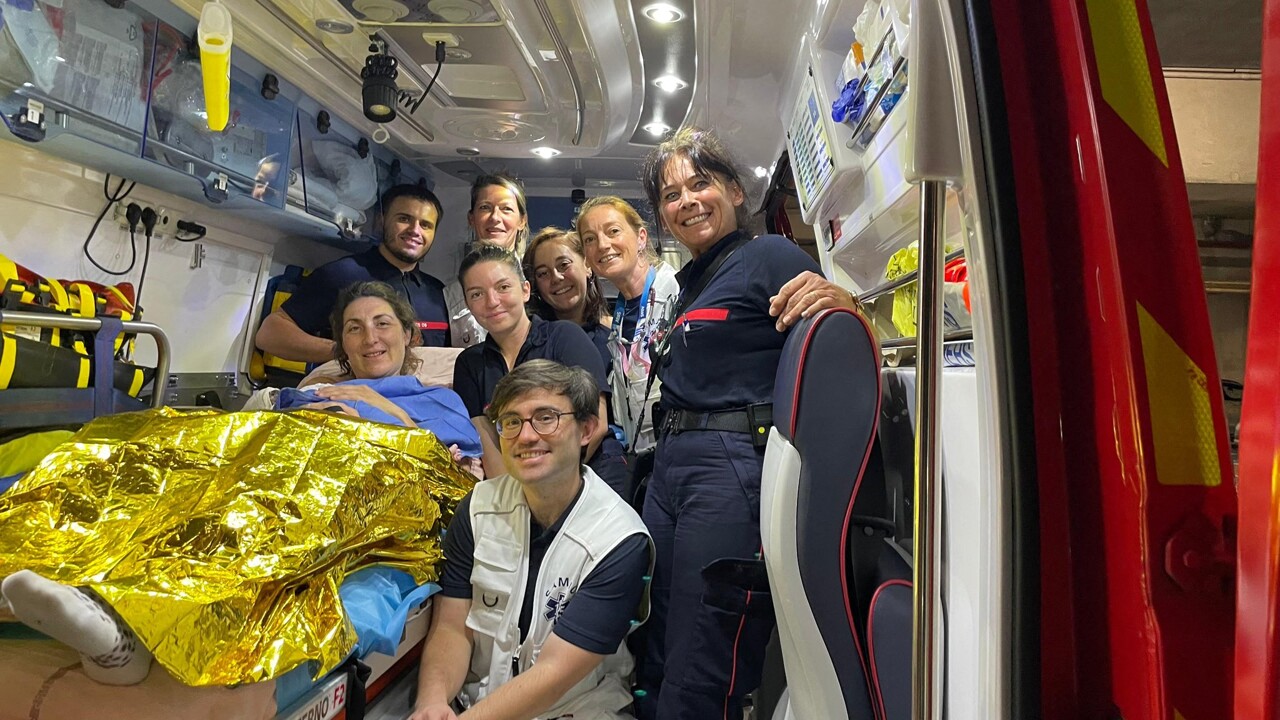 Près de Nice. Les pompiers appelés en urgence, elle accouche avant son arrivée à l'hôpital