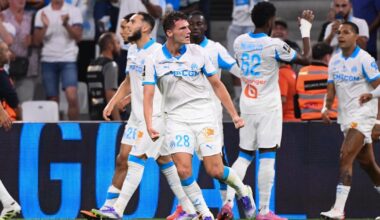 en vidéo, le premier but de Benjamin Pavard avec Marseille