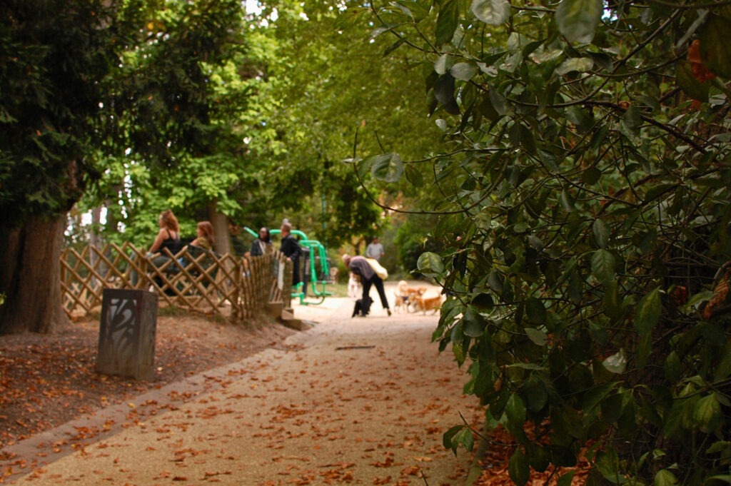 Espace Canin - Jardin Samuel de Champlain - Paris - 20e arrondissement © Charlène Gilouppe